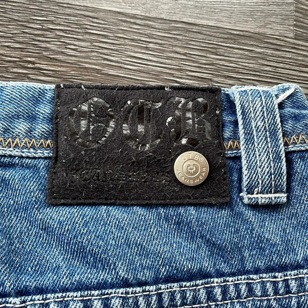 Vintage One Tough Brand Jeans Men’s W 32 Loose Fit High Waist Baggy Distressed - Picture 8 of 16